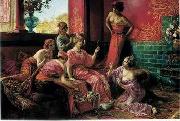 unknow artist Arab or Arabic people and life. Orientalism oil paintings  226 painting